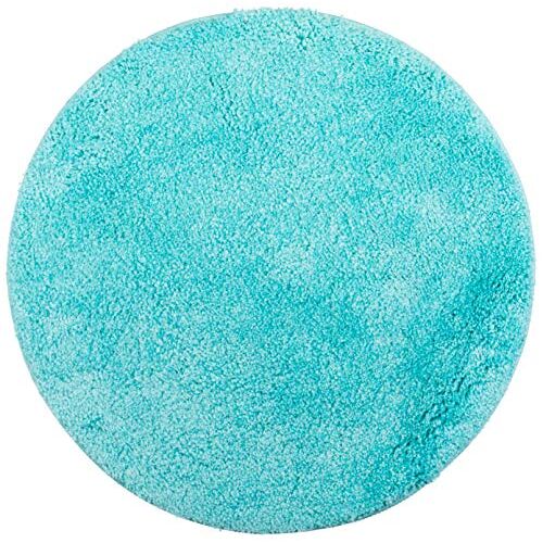 Brandsseller Badmat 60 cm, badmat, badmat, rond, turquoise