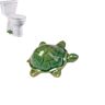 Zzlkun Kikker Toilet Bolt Caps, Kikker Tollet Bolt Covers Toilet Bolt Caps, Keramische Toilet Bolt Cover Decor, Leuke Kikker, Turtle Toilet Bolt Cover (B 1 Stk)