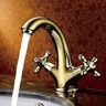 SANTPOT Faucet Faucet Sink Faucet Sink Faucet Bathroom Faucet Faucet Golden Brass Faucet Toilet Sink Faucet G1063-6