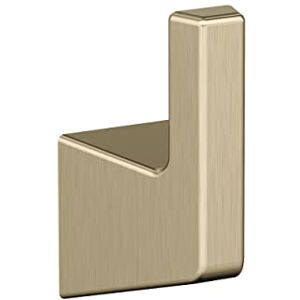 Amerock BH36000BBZ Golden Champagne Single Robe Hook 3-9/16 in. (90 mm) Length Towel Holder Blackrock Towel Hook for Bathroom Bathroom Hardware Bath Accessories Amerock BH36000BBZ Golden Champagne Single Robe Hook 3-9/16 in. (90 mm) Length Towel Holder Blackrock Towel Hook for Bathroom Bathroom Hardware Bath Accessories