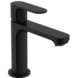Hansgrohe Rebris S Hedendaagse 1-Handvat 1-Gat 7" Hoge Badkamer Wastafel Kraan in Mat Zwart, 72517671 Hansgrohe Rebris S Hedendaagse 1-Handvat 1-Gat 7" Hoge Badkamer Wastafel Kraan in Mat Zwart, 72517671