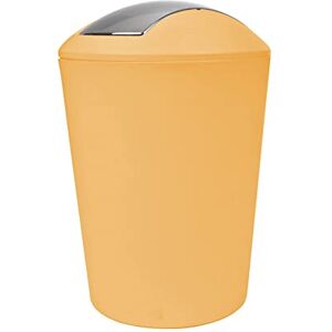BRICOLINE - Binnengevoel, Flic Flac Prullenbak 5,6L Oker Kunststof BRICOLINE - Binnengevoel, Flic Flac Prullenbak 5,6L Oker Kunststof