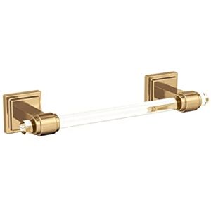 Amerock Glacio Clear/Champagne Brons Hedendaags 8" (203 mm) Handdoekstang Amerock Glacio Clear/Champagne Brons Hedendaags 8" (203 mm) Handdoekstang