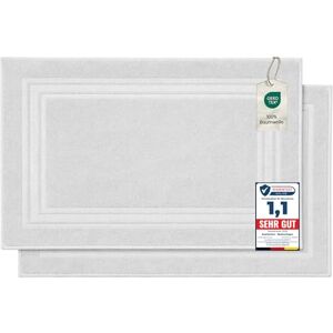 Komfortec Set van 2 badmatten - Zacht, Wasbaar, 600 G/m² Komfortec Set van 2 badmatten - Zacht, Wasbaar, 600 G/m²