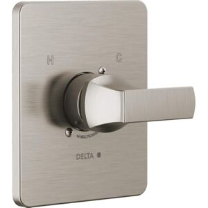 DELTA Kraan Velum 14-serie enkele functie geborsteld nikkel doucheklep trim kit, douchehandvat, douche trim kit, roestvrij T14037-SS (ventiel niet inbegrepen) DELTA Kraan Velum 14-serie enkele functie geborsteld nikkel doucheklep trim kit, douchehandvat, douche trim kit, roestvrij T14037-SS (ventiel niet inbegrepen)
