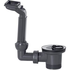 CORNAT T353504R - Verstelbaar overloop en sifon voor gootsteen - Sanitair CORNAT T353504R - Verstelbaar overloop en sifon voor gootsteen - Sanitair