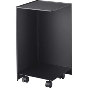 YAMAZAKI 5281 TOWER Toilet Paper Holder with Caster, black, Steel, 23.5 x 23.5 x 43 cm YAMAZAKI 5281 TOWER Toilet Paper Holder with Caster, black, Steel, 23.5 x 23.5 x 43 cm