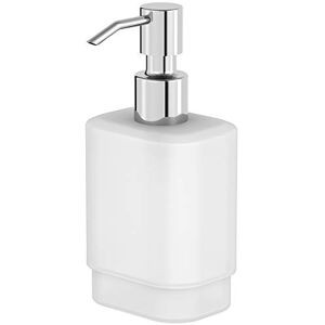 LENZ SOULUTION Oval Glazen Zeepdispenser - Hygiëne LENZ SOULUTION Oval Glazen Zeepdispenser - Hygiëne