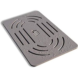 CASTELMERLINO Accessoires voor de douche, marine multiplex, grijs-bruin, 96 x 56 cm CASTELMERLINO Accessoires voor de douche, marine multiplex, grijs-bruin, 96 x 56 cm