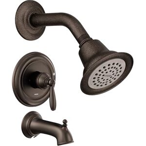 Moen T2153EPBN Posi-Temp Druk Balancing Eco-Prestaties Tub en Douche Trim Kit Klep Vereist Traditioneel 0.5 Olie-ingewreven Brons Moen T2153EPBN Posi-Temp Druk Balancing Eco-Prestaties Tub en Douche Trim Kit Klep Vereist Traditioneel 0.5 Olie-ingewreven Brons