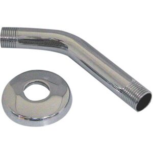 Danco 89180 Douchearm met flens, voor gebruik met standaard 1/2" buisdraad, 6", roestvrij staal, geborsteld nikkel, chroom, 6-inch Danco 89180 Douchearm met flens, voor gebruik met standaard 1/2" buisdraad, 6", roestvrij staal, geborsteld nikkel, chroom, 6-inch
