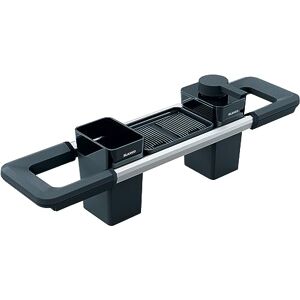 Blanco Worktop Organizer Hoofdset, uittrekbare rail 396-440 mm voor spoelbakken, keukengerei, perfect georganiseerd, zeepdispenser voor afwasmiddel, reinigingscontainer en afdruipbak Blanco Worktop Organizer Hoofdset, uittrekbare rail 396-440 mm voor spoelbakken, keukengerei, perfect georganiseerd, zeepdispenser voor afwasmiddel, reinigingscontainer en afdruipbak