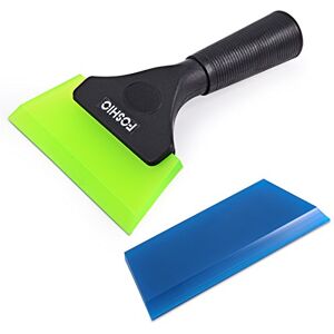 FOSHIO - Rubber Squeegee voor douche spiegel met extra blad en handvat - Huisreiniging Tool FOSHIO - Rubber Squeegee voor douche spiegel met extra blad en handvat - Huisreiniging Tool