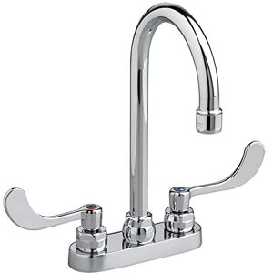 American Standard 7500170.002 Monterrey 1.5 GPM toiletkraan met polsbladhandgrepen, 11,75 x 10,75 x 5, chroom American Standard 7500170.002 Monterrey 1.5 GPM toiletkraan met polsbladhandgrepen, 11,75 x 10,75 x 5, chroom