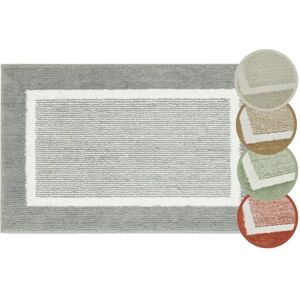 ANDIAMO Maui Grijs Polyester Badmat - Badmat ANDIAMO Maui Grijs Polyester Badmat - Badmat