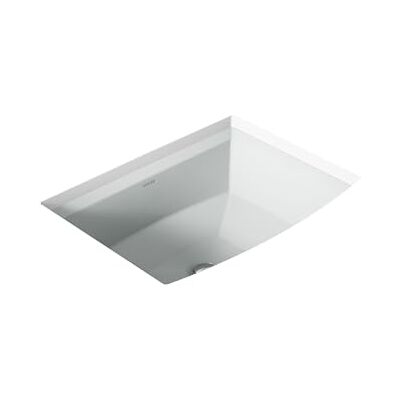 Kohler K-2355-0 Archer onderbouw wastafel, wit Kohler K-2355-0 Archer onderbouw wastafel, wit