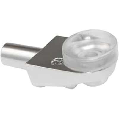 Amig Beugel voor het verbinden van buizen en scheidingswanden 120 x 40 mm Ideaal voor openbare toiletten en houten wanden 18/8 roestvrij staal, matzilver Amig Beugel voor het verbinden van buizen en scheidingswanden 120 x 40 mm Ideaal voor openbare toiletten en houten wanden 18/8 roestvrij staal, matzilver