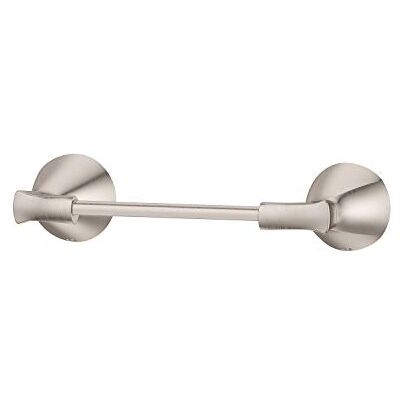 PFISTER Willa Toilet Paper Holder, Bathroom Tissue Roll Holder, Wall-Mounted, Screw-In, Brushed Nickel Finish, BPHWLL0K PFISTER Willa Toilet Paper Holder, Bathroom Tissue Roll Holder, Wall-Mounted, Screw-In, Brushed Nickel Finish, BPHWLL0K