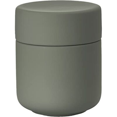 Zone Ume Badkamer Beker met Deksel Toilet & Badkamer Accessoires voor Wattenschijfjes, Make-up of Sieraden 10,3 x 8,3 cm Olive Green (groen) Zone Ume Badkamer Beker met Deksel Toilet & Badkamer Accessoires voor Wattenschijfjes, Make-up of Sieraden 10,3 x 8,3 cm Olive Green (groen)
