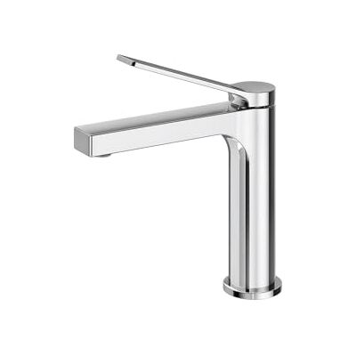 EMKE Badkamerkraan, verchroomd met Neoperl-beluchter, wastafelmengkraan van massief messing, keramische cartridge, eenvoudige installatie, waterbesparend, 195 x 173 x 46 mm EMKE Badkamerkraan, verchroomd met Neoperl-beluchter, wastafelmengkraan van massief messing, keramische cartridge, eenvoudige installatie, waterbesparend, 195 x 173 x 46 mm