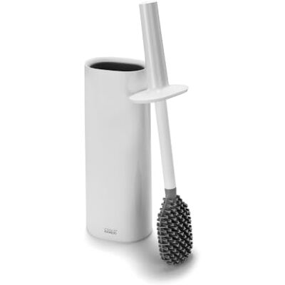 Joseph Joseph Flex TriBlade Hygiënische Toiletborstel met Houder Wit Joseph Joseph Flex TriBlade Hygiënische Toiletborstel met Houder Wit