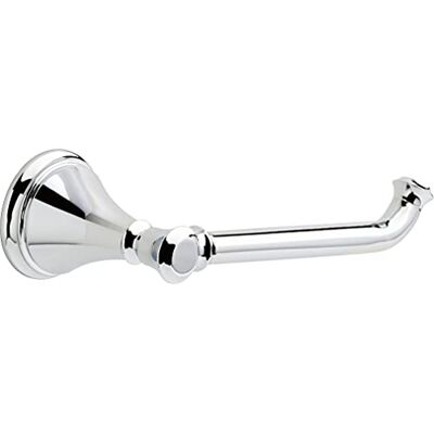 DELTA Faucet Toiletpapierhouder. 3.63 x 8.38 x 3.63 inches Gepolijst chroom. DELTA Faucet Toiletpapierhouder. 3.63 x 8.38 x 3.63 inches Gepolijst chroom.
