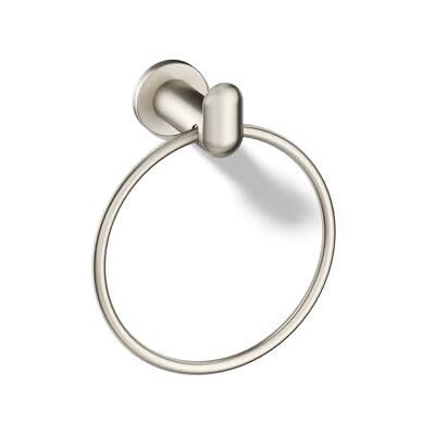Kohler Towel Ring by, Bathroom Towel Ring, Kumin Collection, Vibrant Brushed Nickel, K-97898-BN Kohler Towel Ring by, Bathroom Towel Ring, Kumin Collection, Vibrant Brushed Nickel, K-97898-BN