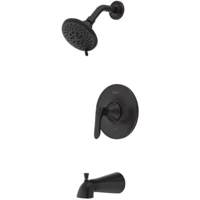 PFISTER Weller LG89-8WRY bad- en douchebak met 1 handvat in Toscaans brons PFISTER Weller LG89-8WRY bad- en douchebak met 1 handvat in Toscaans brons