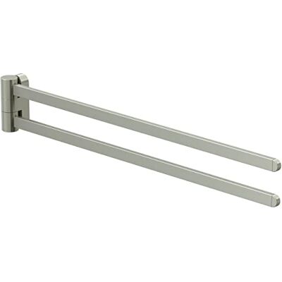 Lenz 3305322 Karma handdoekhouder 2-delig, nikkel mat Lenz 3305322 Karma handdoekhouder 2-delig, nikkel mat