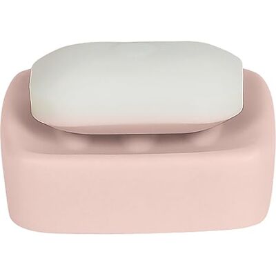 Spirella Pastel Roze Keramische Retro Zeepbakje - Zeepbakje Spirella Pastel Roze Keramische Retro Zeepbakje - Zeepbakje