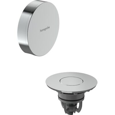 Hansgrohe Flexaplus Kleurset Waste Badafvoer en -overloop Set, Chroom Hansgrohe Flexaplus Kleurset Waste Badafvoer en -overloop Set, Chroom