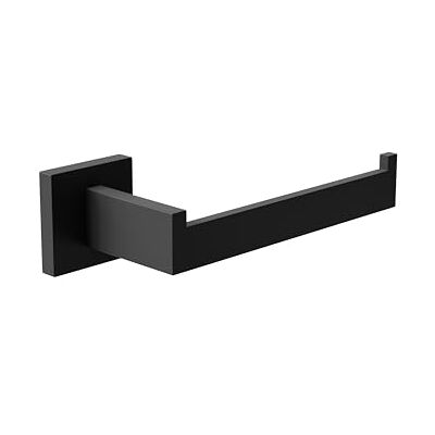Amig Toiletrolhouder model Isla-3 Toiletrolhouder inclusief schroeven 165 x 75 x 55 mm Roestvrij staal Matzwart Amig Toiletrolhouder model Isla-3 Toiletrolhouder inclusief schroeven 165 x 75 x 55 mm Roestvrij staal Matzwart
