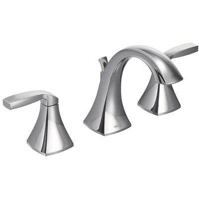 Moen T6905 Two Handle High Arc Widespread Bathroom Faucet without Valve Voss tweeknop-waterkraan zonder ventiel, chroom.5 Moen T6905 Two Handle High Arc Widespread Bathroom Faucet without Valve Voss tweeknop-waterkraan zonder ventiel, chroom.5