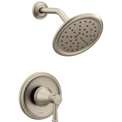Moen T2312BN Belfield Posi-Temp Douche Trim Kit Zonder Klep, Geborsteld Nikkel Moen T2312BN Belfield Posi-Temp Douche Trim Kit Zonder Klep, Geborsteld Nikkel