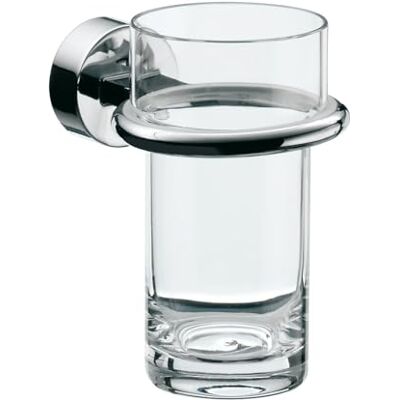 Emco Rondo 2 Glashouder - Badkameraccessoire Emco Rondo 2 Glashouder - Badkameraccessoire