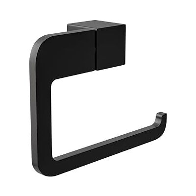 Amig Toiletrolhouder Mod. Oma-5 Toiletrolhouder inclusief schroeven 133 x 195 x 30 mm Zamak Matzwart Amig Toiletrolhouder Mod. Oma-5 Toiletrolhouder inclusief schroeven 133 x 195 x 30 mm Zamak Matzwart