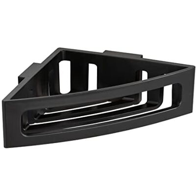 WENKO Turbo-Loc Hoekplank Bralia - Zwart WENKO Turbo-Loc Hoekplank Bralia - Zwart