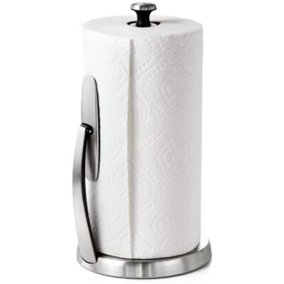 OXO Good Grips SimplyTear Papierhanddoekhouder - Roestvrij Staal OXO Good Grips SimplyTear Papierhanddoekhouder - Roestvrij Staal