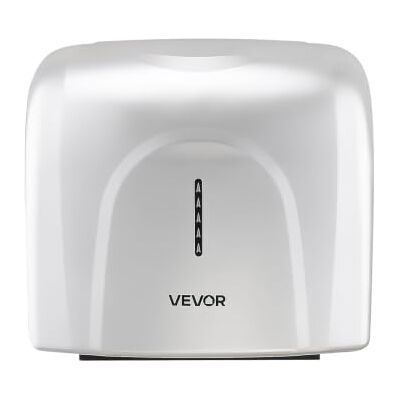 VEVOR Handdroger voor wandmontage 1300W auto handdroger zilver Hoge snelheid, sneldrogend, HEPA-filter, IPX24, infraroodsensor, ABS-constructie, dual-modi voor commercieel en thuis VEVOR Handdroger voor wandmontage 1300W auto handdroger zilver Hoge snelheid, sneldrogend, HEPA-filter, IPX24, infraroodsensor, ABS-constructie, dual-modi voor commercieel en thuis