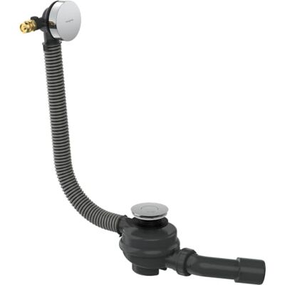 Hansgrohe Exafill Complete Set Badafvoer, vul en -overloop, Chroom Hansgrohe Exafill Complete Set Badafvoer, vul en -overloop, Chroom