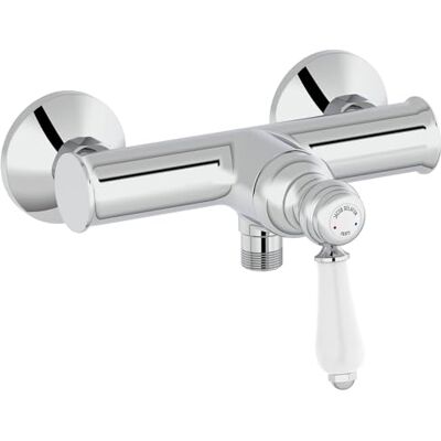 JACOB DELAFON Louise Retro Wandmontage Douchekraan - Metaal, Waterbesparend JACOB DELAFON Louise Retro Wandmontage Douchekraan - Metaal, Waterbesparend