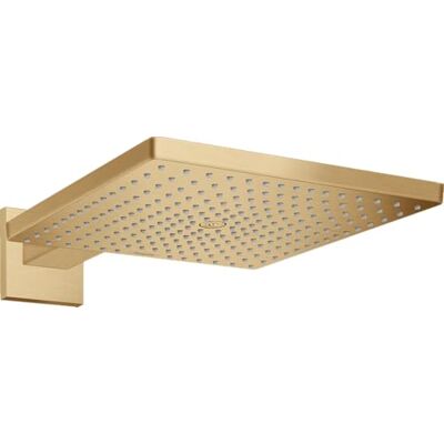 Hansgrohe Raindance E Hoofddouche max. 8 l/min (EcoSmart) met douchearm, Douchekop (300 mm), Regendouche voor wandmontage, met anti-kalk functie, brushed bronze, 26239140 Hansgrohe Raindance E Hoofddouche max. 8 l/min (EcoSmart) met douchearm, Douchekop (300 mm), Regendouche voor wandmontage, met anti-kalk functie, brushed bronze, 26239140