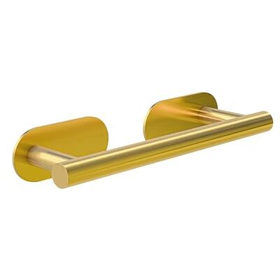Amig Zelfklevende handdoekhouder voor de badkamer, model Ea-1 Wandgemonteerde handdoekhouder, schroefloos zelfklevend 230 x Ø19 x 70 x 45 mm Roestvrij staal Matgoud Amig Zelfklevende handdoekhouder voor de badkamer, model Ea-1 Wandgemonteerde handdoekhouder, schroefloos zelfklevend 230 x Ø19 x 70 x 45 mm Roestvrij staal Matgoud