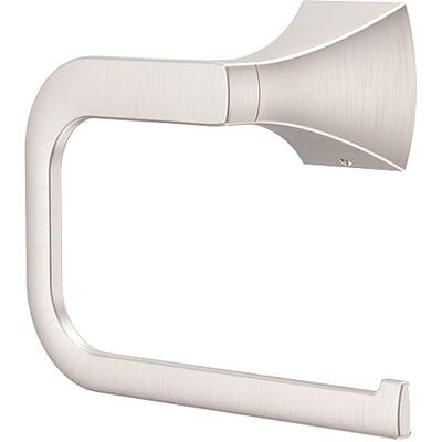 PFISTER Bruxie Towel Ring, Hand Towel Holder for Bathroom, Wall-Mounted, Screw-in, Spot Defense Brushed Nickel Finish, BRBBIE0GS PFISTER Bruxie Towel Ring, Hand Towel Holder for Bathroom, Wall-Mounted, Screw-in, Spot Defense Brushed Nickel Finish, BRBBIE0GS
