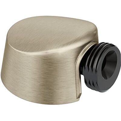 Moen A725BN Round Drop Ell Handheld Shower Wall Connector, Brushed Nickel Moen A725BN Round Drop Ell Handheld Shower Wall Connector, Brushed Nickel