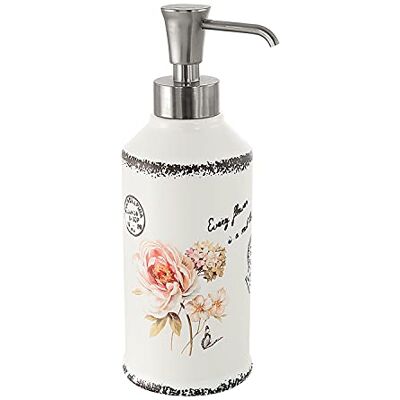GEDY G-Brisbane Dispenser - Zeepdispenser, Wit, Keramiek GEDY G-Brisbane Dispenser - Zeepdispenser, Wit, Keramiek