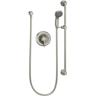 Moen T8346EP15CBN Commerciële Posi-Temp handdouche Trim, 1,5 gpm Douche Trim .5 Geborsteld nikkel Moen T8346EP15CBN Commerciële Posi-Temp handdouche Trim, 1,5 gpm Douche Trim .5 Geborsteld nikkel