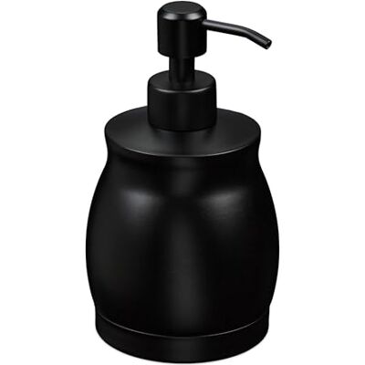 Relaxdays Zeepdispenser - RVS, hervulbaar, 390ml Relaxdays Zeepdispenser - RVS, hervulbaar, 390ml