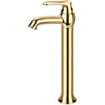 Omnires Art Deco Badkraan - Hoge goudkleur - Badkamerkraan Omnires Art Deco Badkraan - Hoge goudkleur - Badkamerkraan