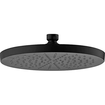 Paini Ronde douchekop met 200 mm diameter in mat zwart Paini Ronde douchekop met 200 mm diameter in mat zwart